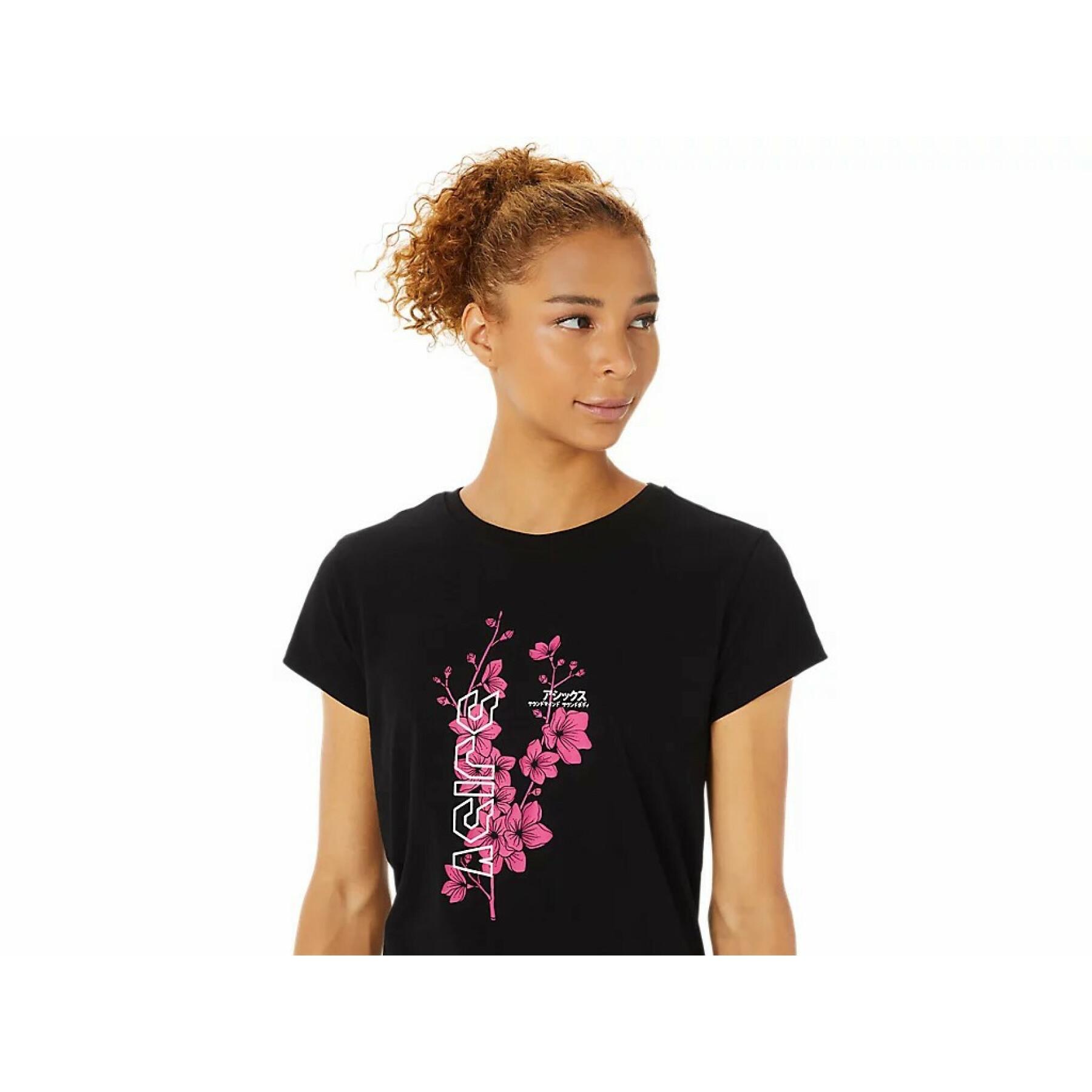 Women's T-shirt Asics Sakura Flower